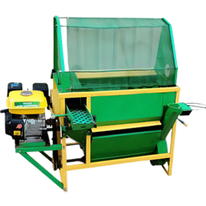 300kg/h rice thresher powered by petrol, diesel, or electricity for small farms and cooperatives